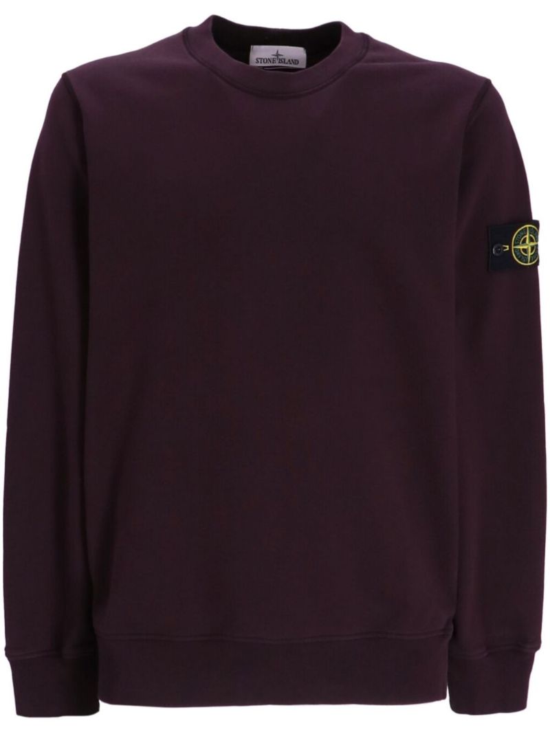 Black Cotton Sweatshirt