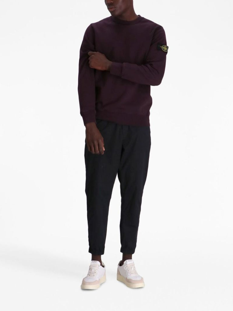 Black Cotton Sweatshirt