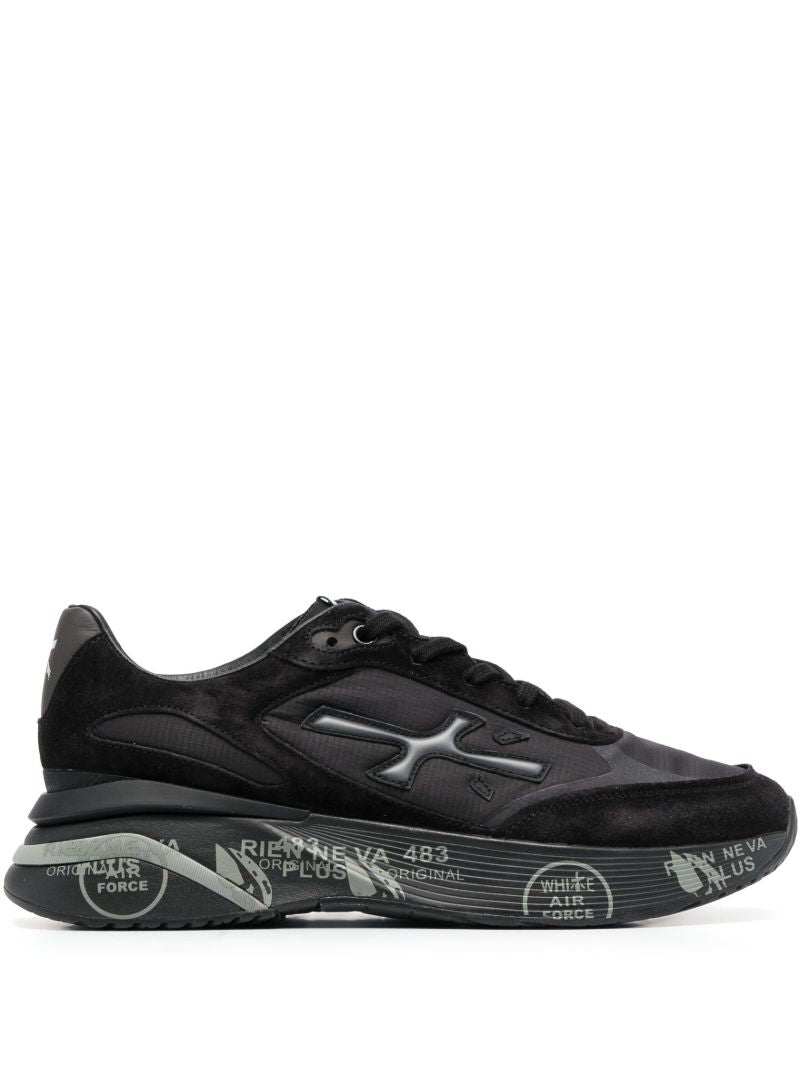 Black Moerun Suede Sneakers