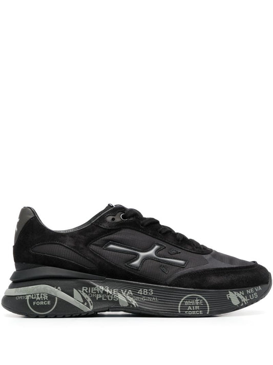 Black Moerun Suede Sneakers