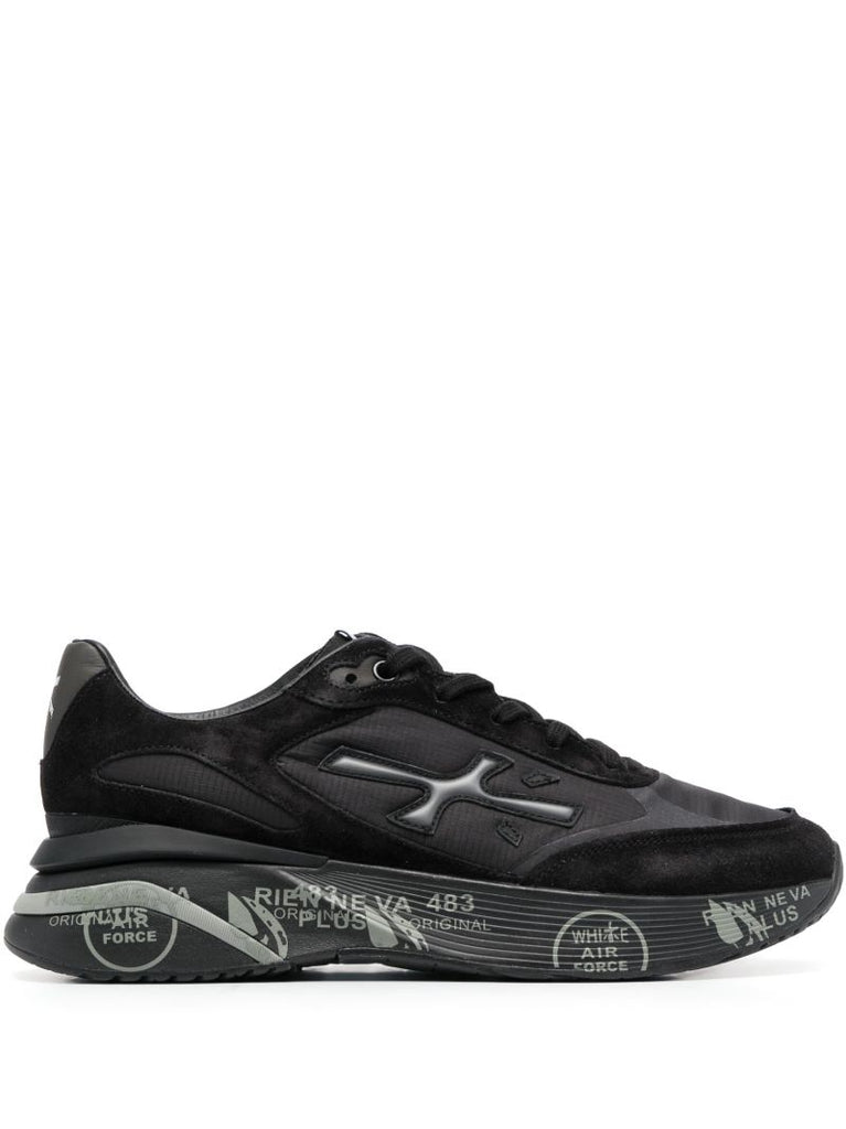 Black Moerun Suede Sneakers