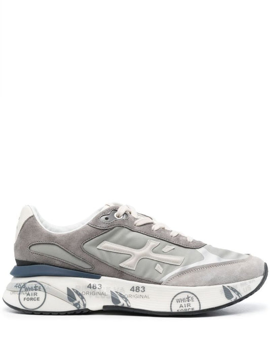 Grey Moerun Panelled Sneakers