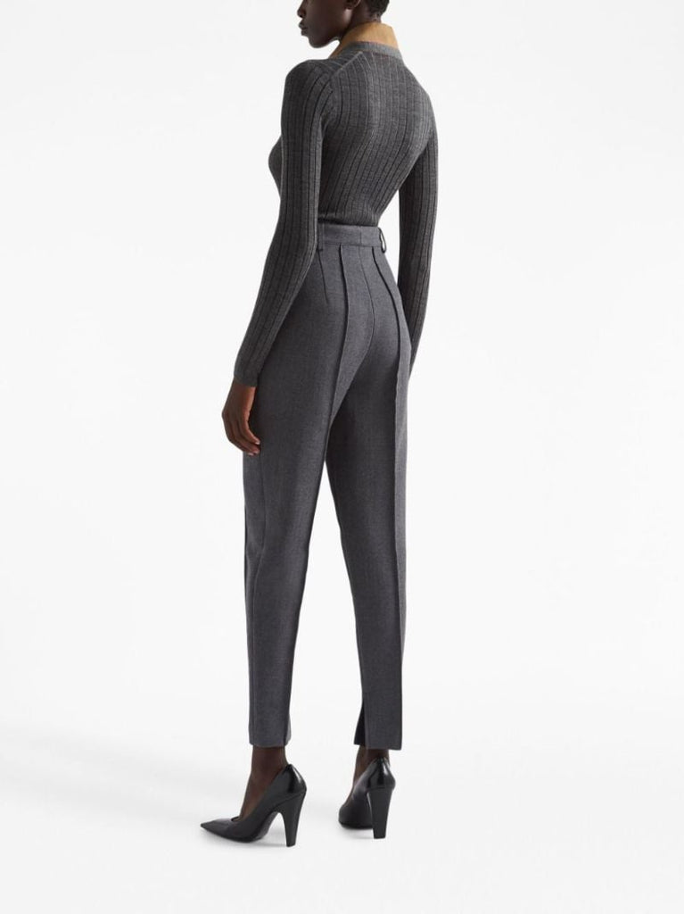 Grey Cashmere Cardigan