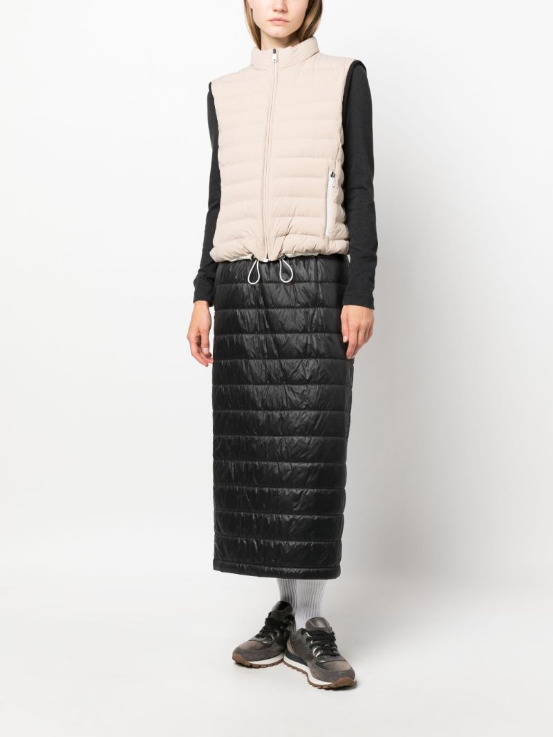 Neutral Zip-up Padded Gilet