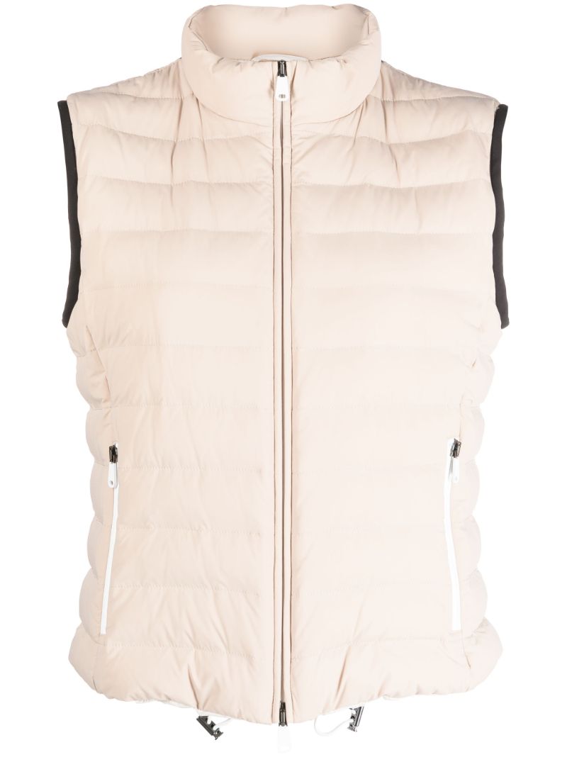 Neutral Zip-up Padded Gilet