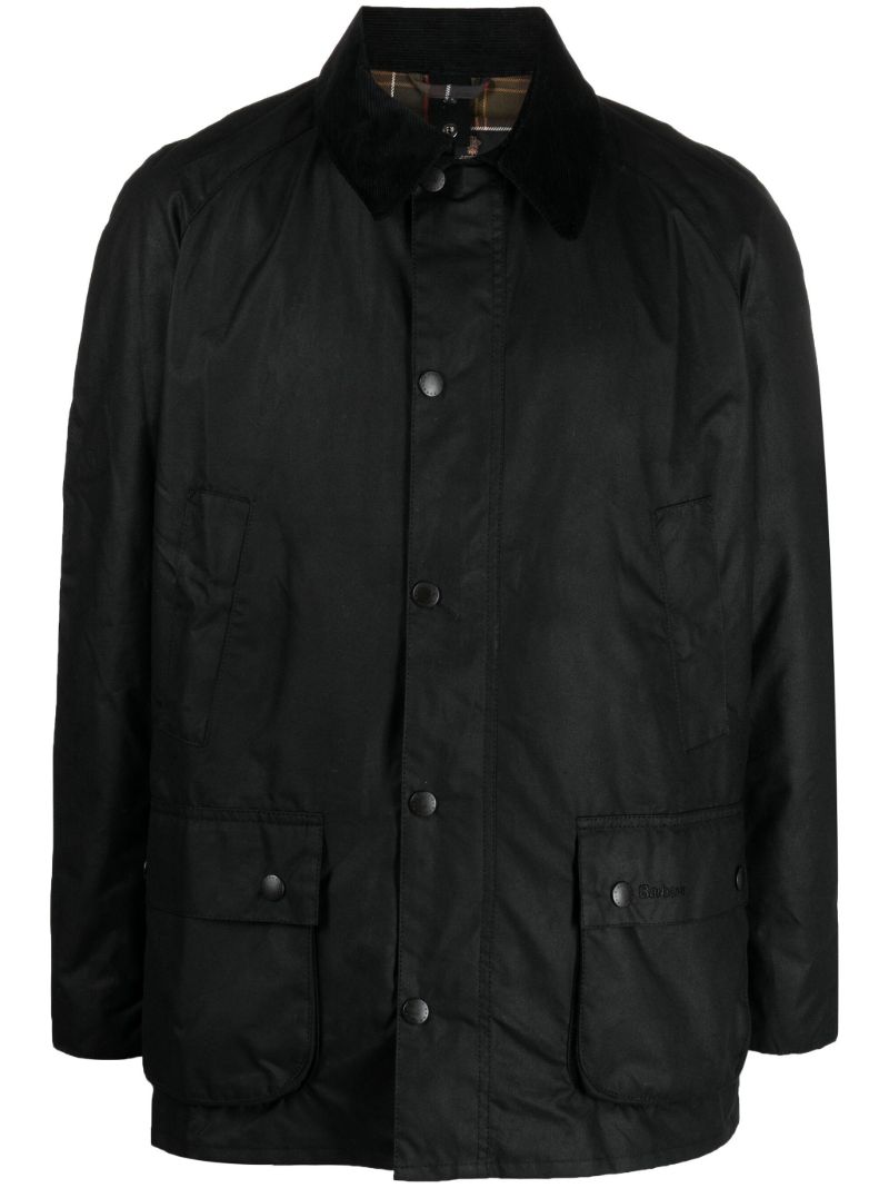 Black Ashby Wax Jacket