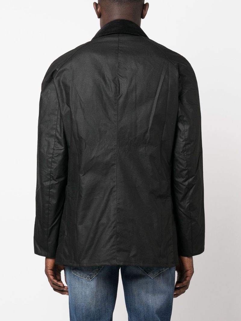 Black Ashby Wax Jacket