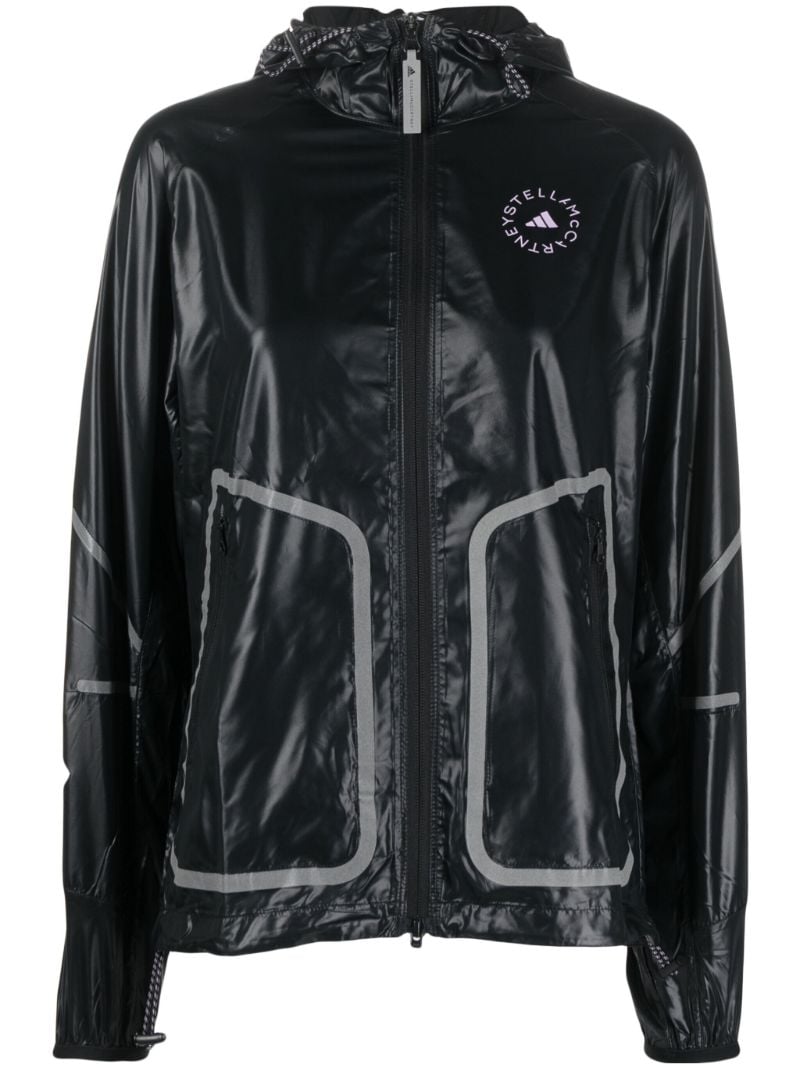 Black Truepace Packable Running Jacket