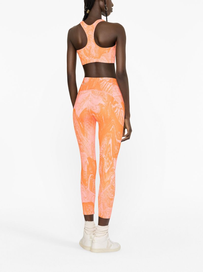 Orange Truepurpose Training Leggings