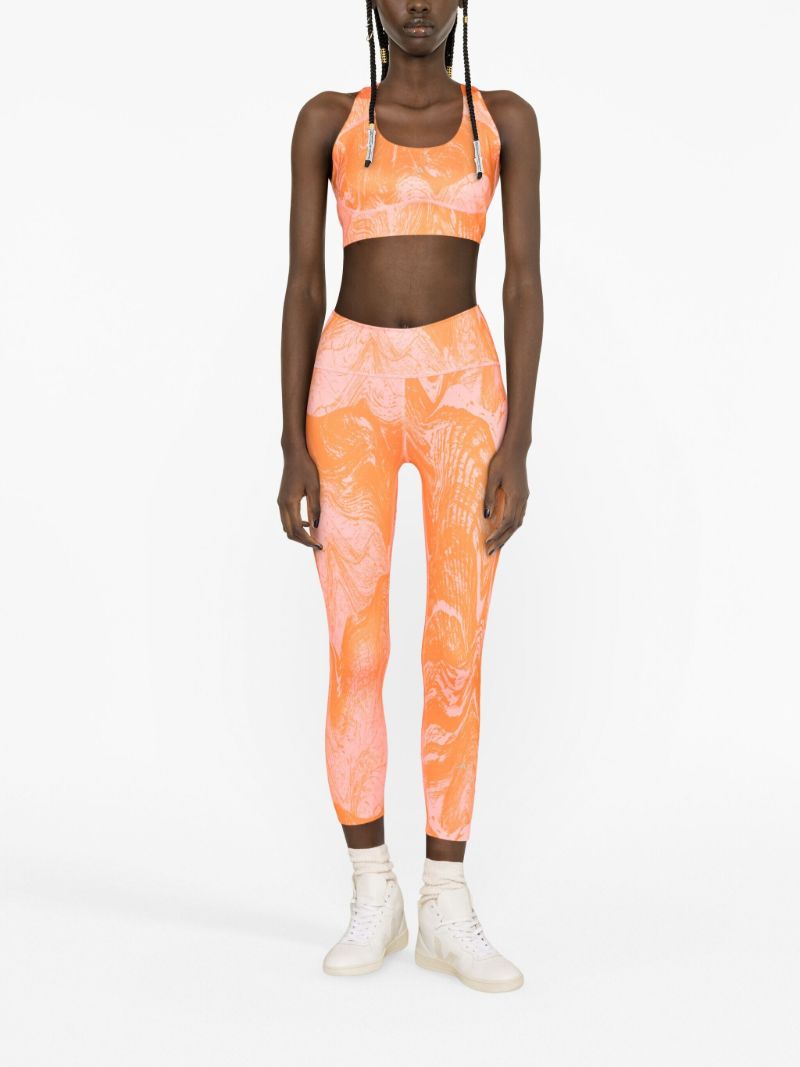 Orange Truepurpose Training Leggings