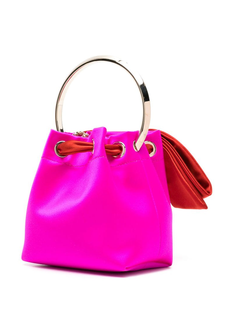 Pink Bon Bon Satin Mini Bag