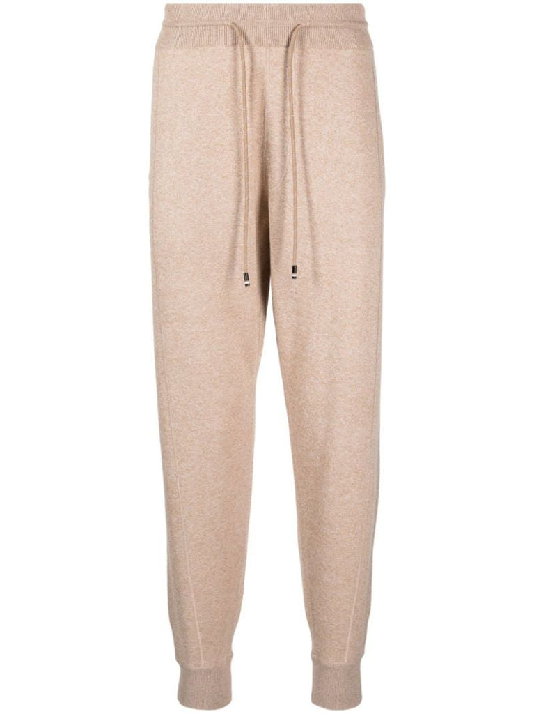 Neutral Knitted Track Pants