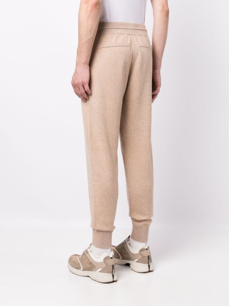 Neutral Knitted Track Pants