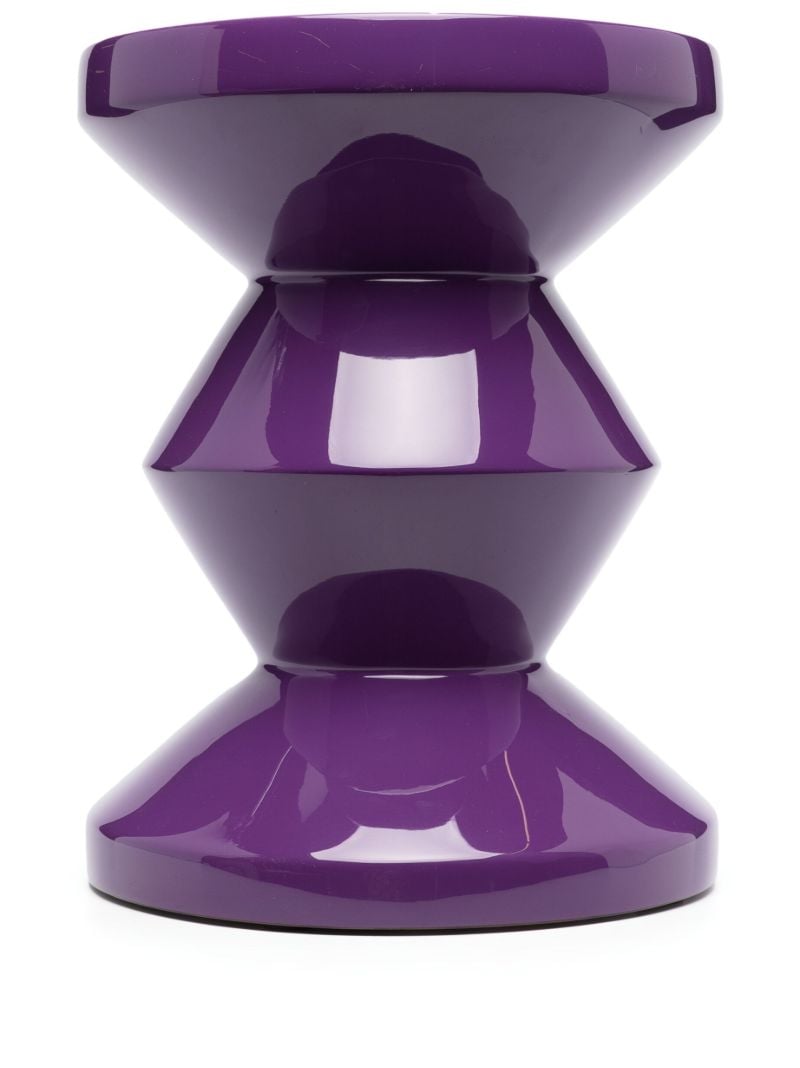 Purple Zig Zag Stool