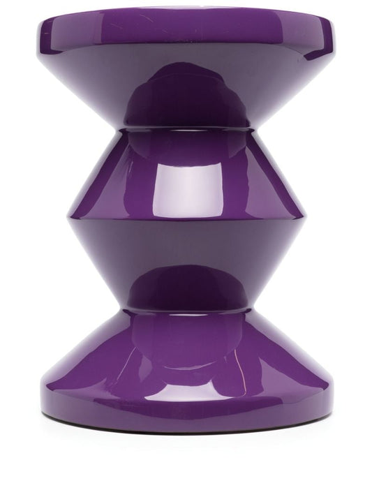 Purple Zig Zag Stool
