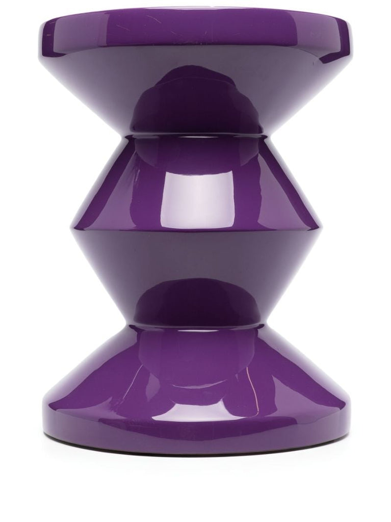 Purple Zig Zag Stool