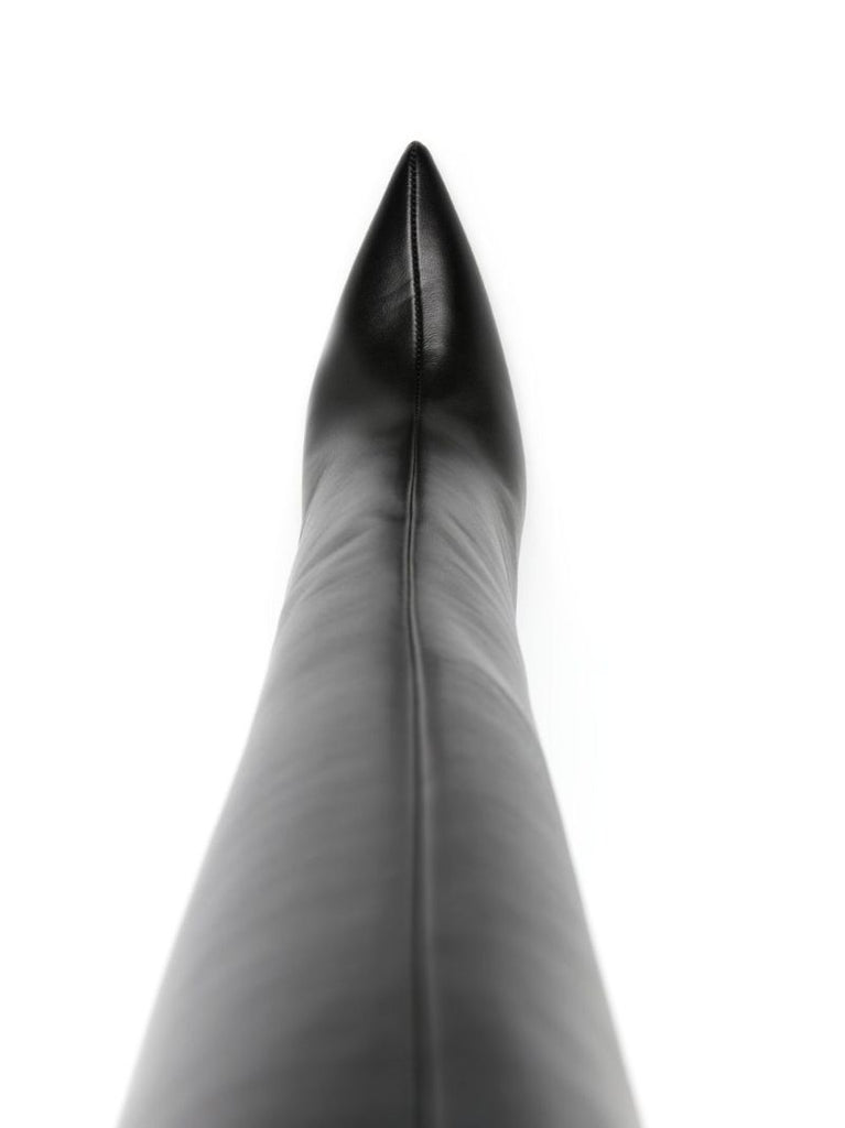 Black Lidia 105 Leather Boots