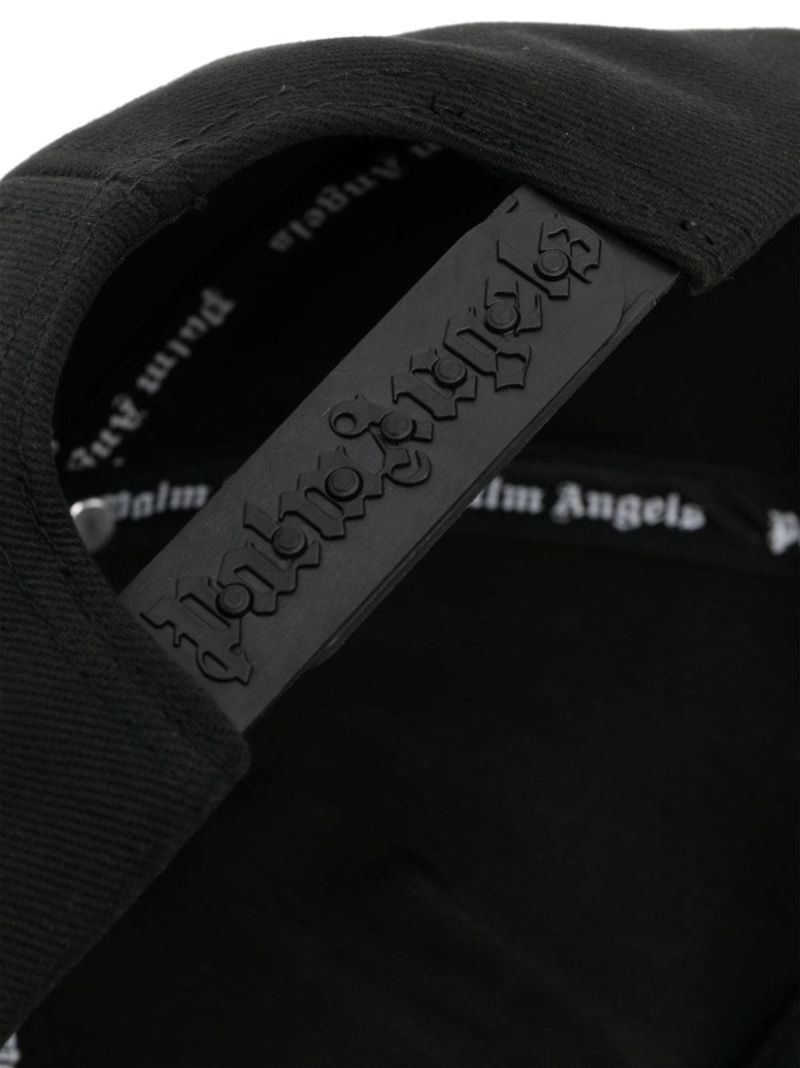 Black Logo-print Cotton Baseball Cap