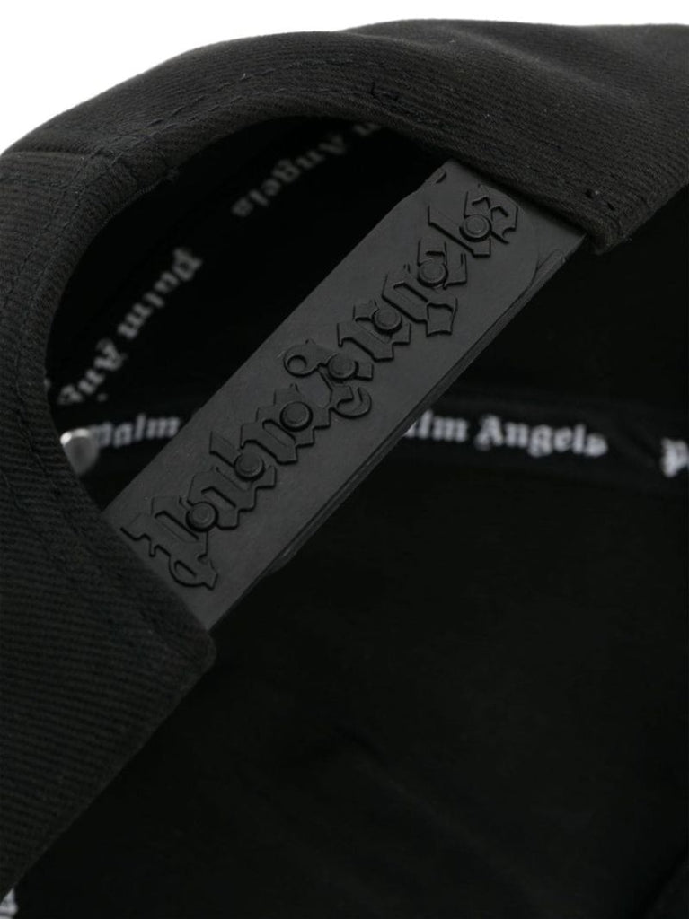 Black Logo-print Cotton Baseball Cap