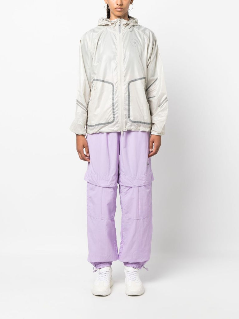 White Truepace Packable Running Jacket