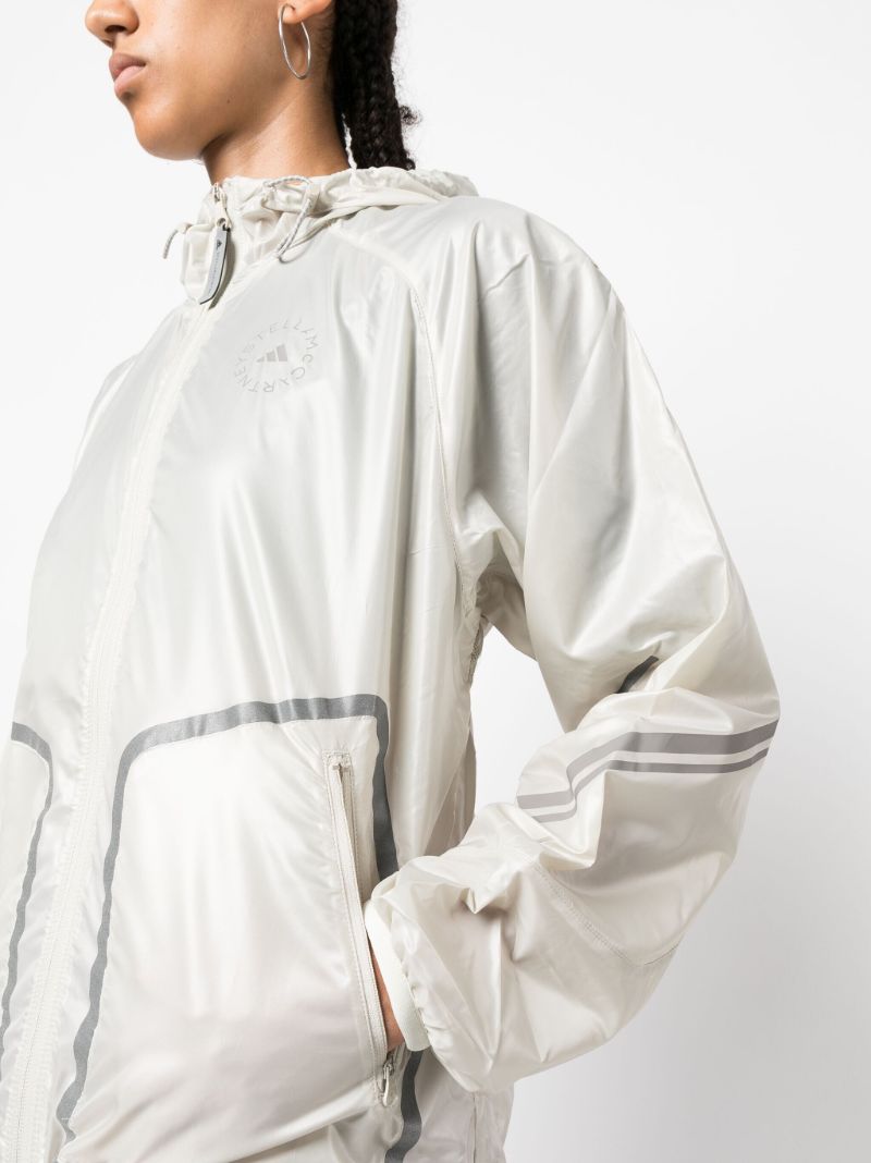 White Truepace Packable Running Jacket