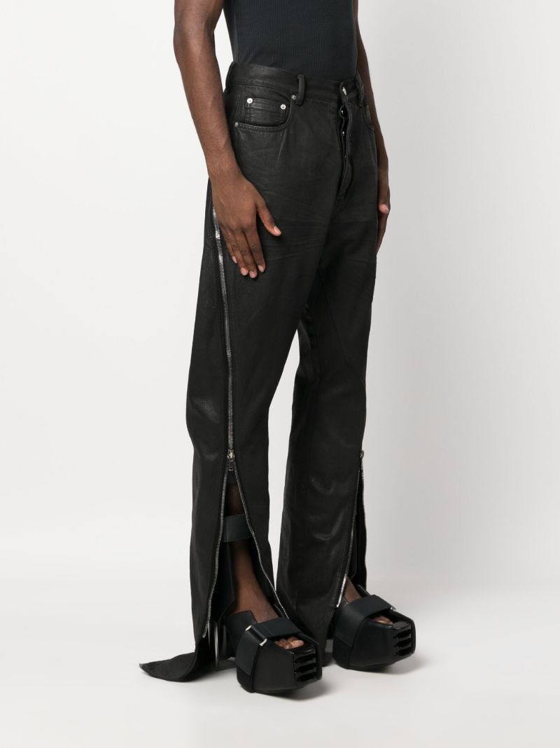 Black Bolan Banana High-rise Bootcut Jeans