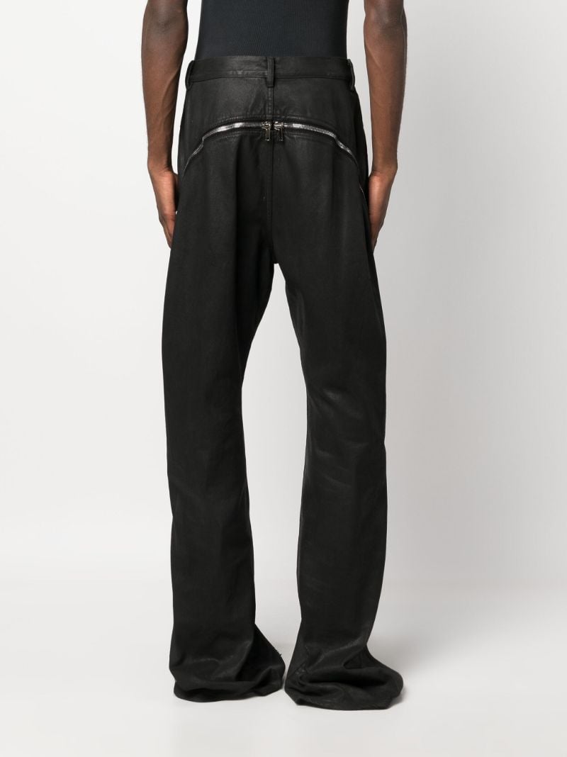 Black Bolan Banana High-rise Bootcut Jeans