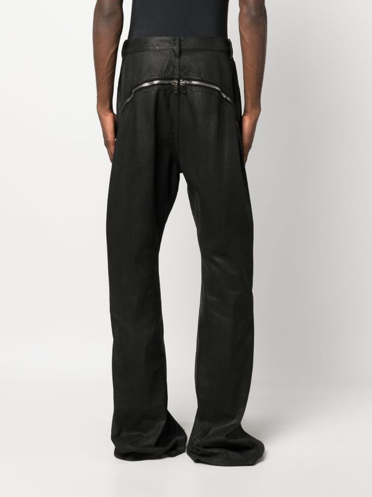 Black Bolan Banana High-rise Bootcut Jeans