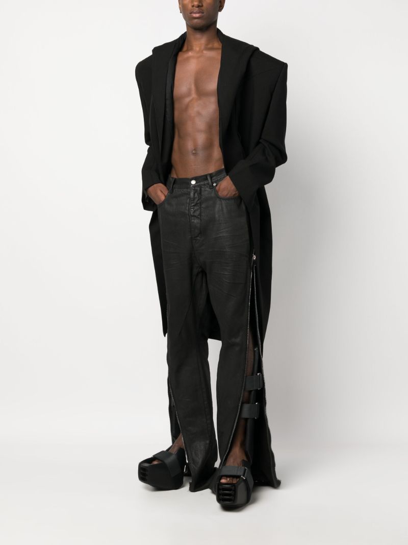 Black Bolan Banana High-rise Bootcut Jeans
