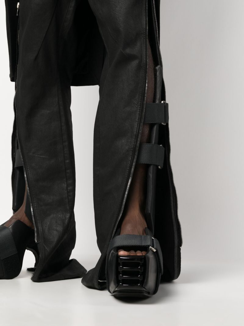 Black Bolan Banana High-rise Bootcut Jeans