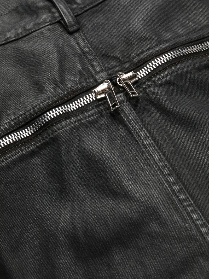 Black Bolan Banana High-rise Bootcut Jeans