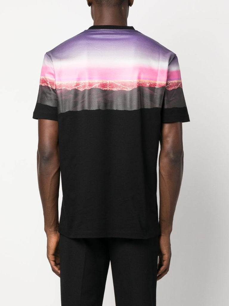 Black Versace Hills Cotton T-shirt