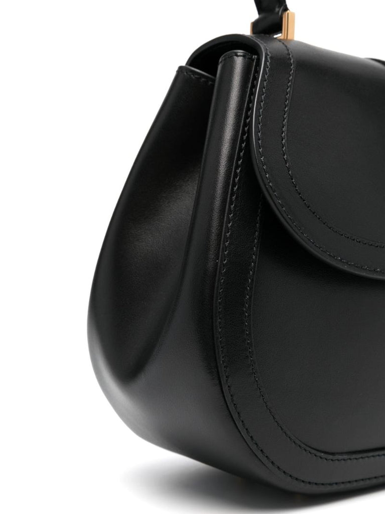Black Greca Goddess Leather