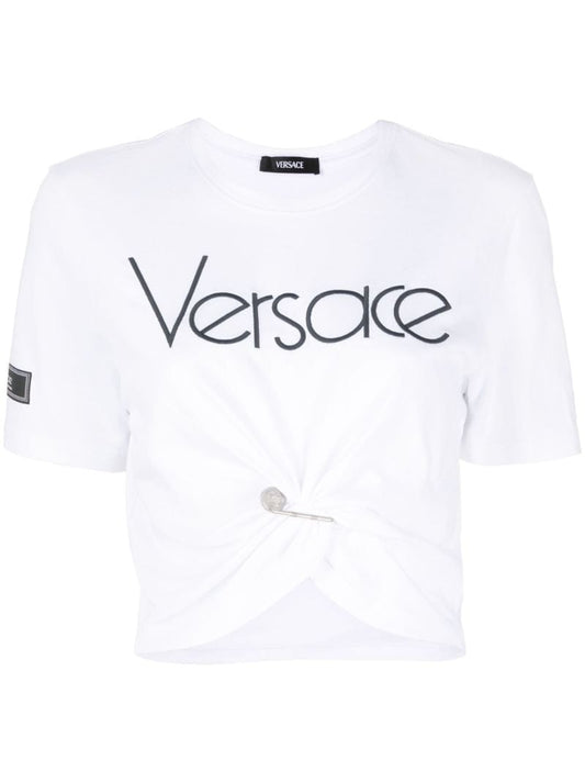 White 1978 Re-edition Gathered T-shirt