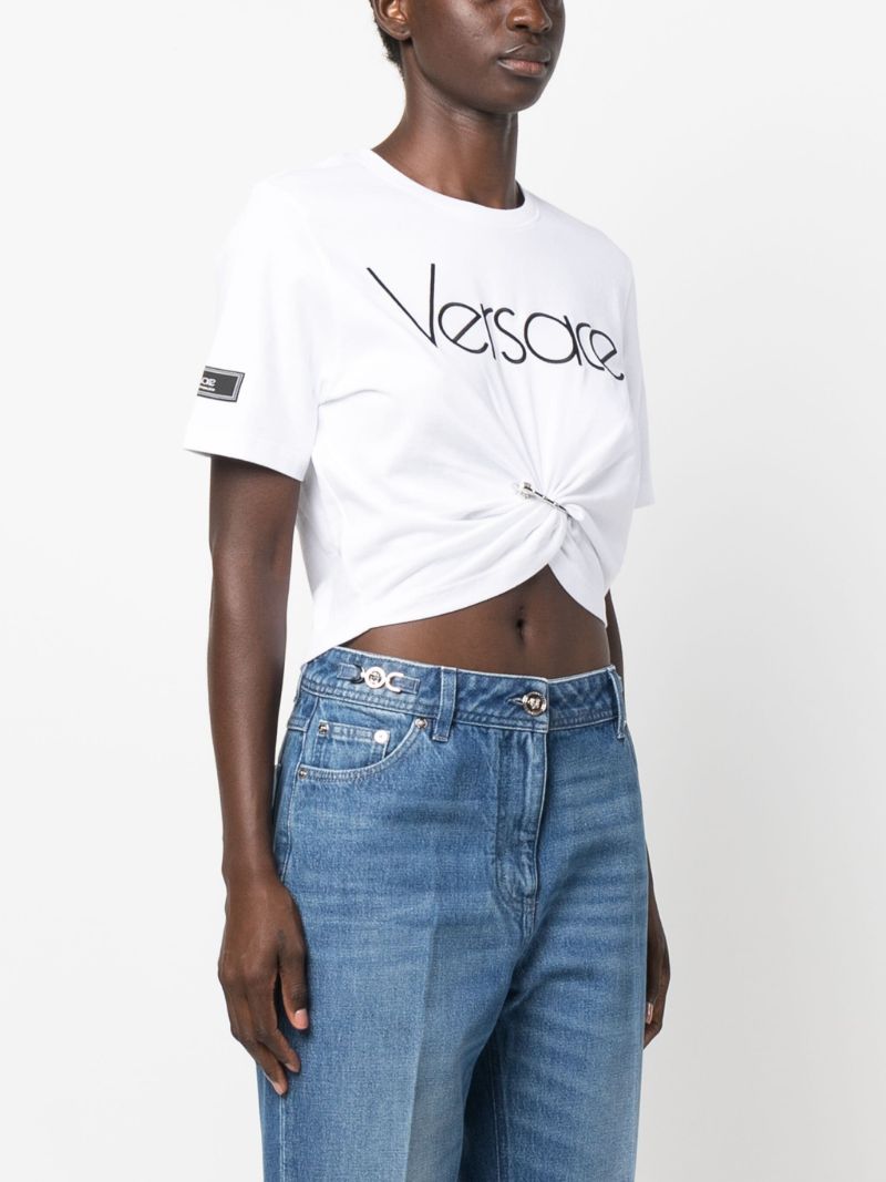 White 1978 Re-edition Gathered T-shirt