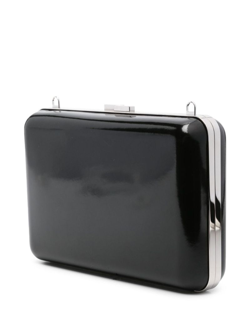 Black Medusa Biggie Leather Messenger Bag