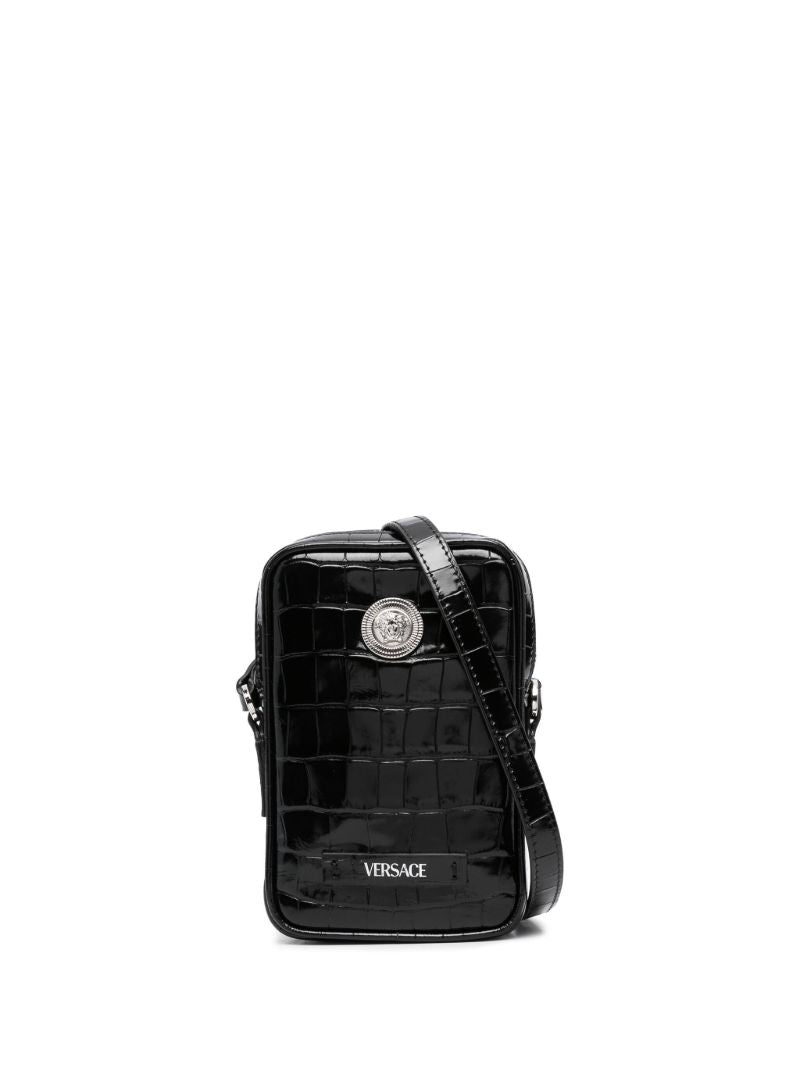 Black Medusa Biggie Cross Body Bag
