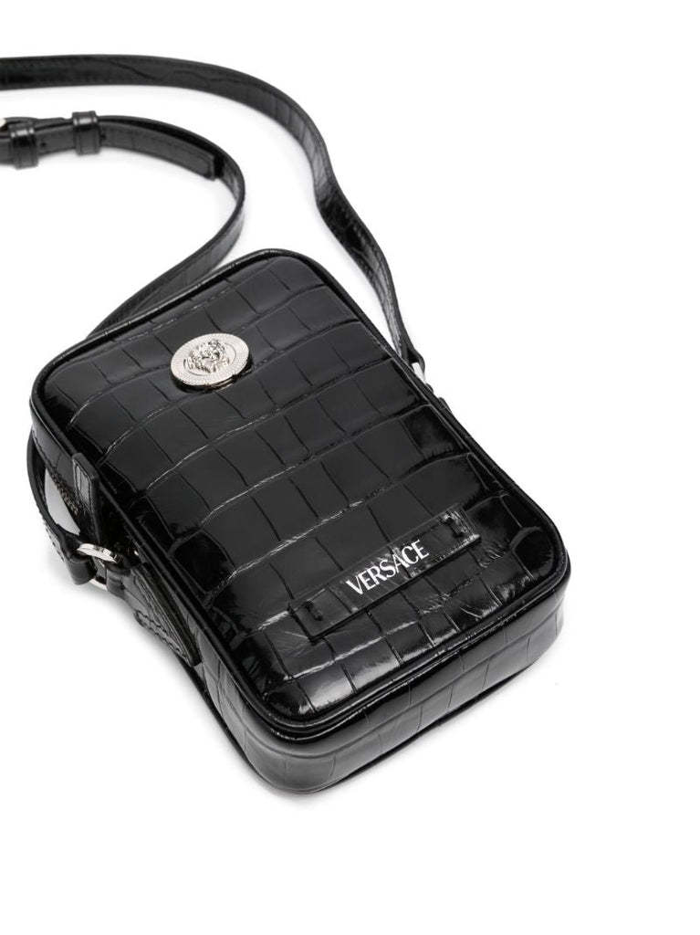 Black Medusa Biggie Cross Body Bag