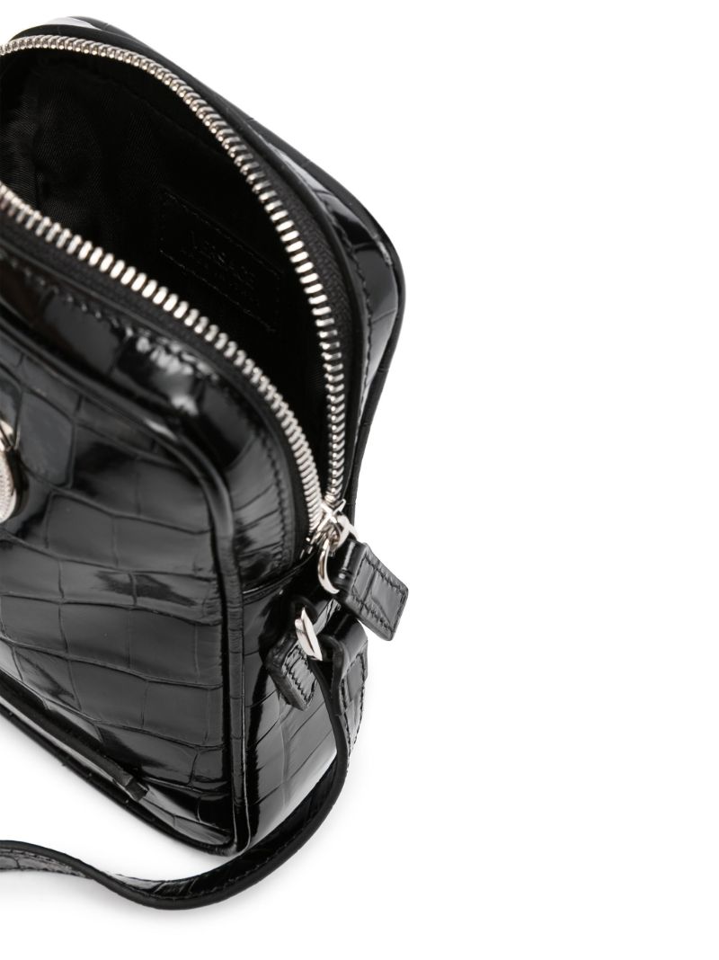 Black Medusa Biggie Cross Body Bag