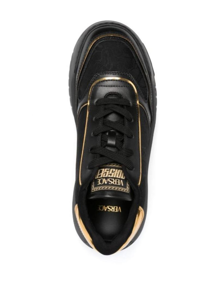 Black Odissea Leather Sneakers