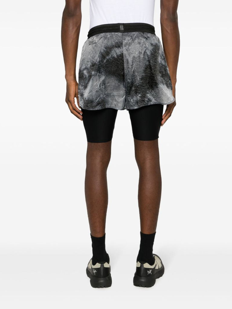 Grey Two-layer Running Shorts