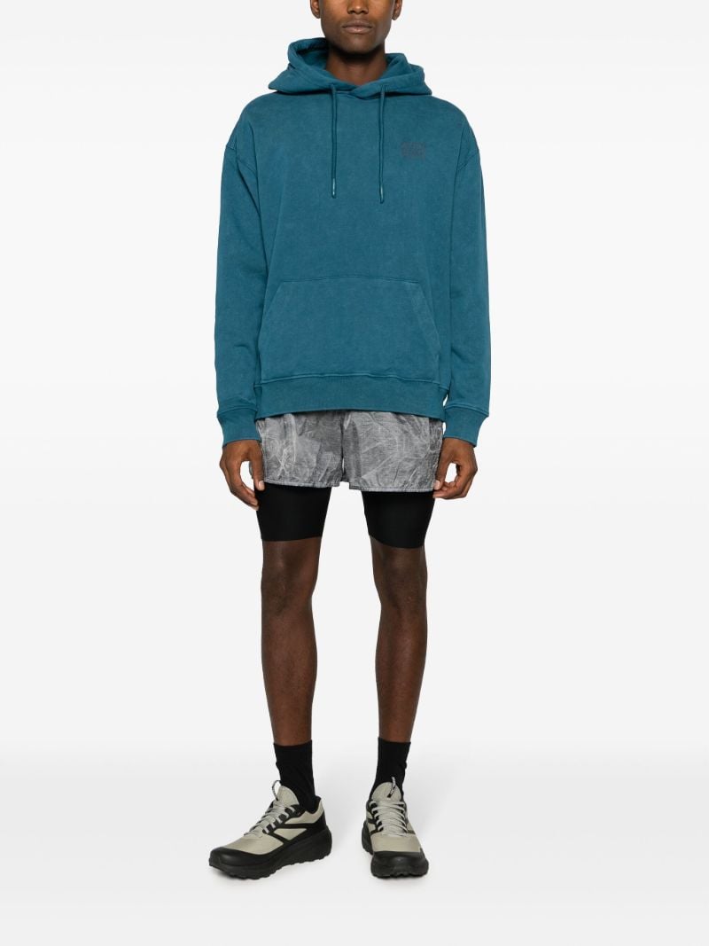 Grey Two-layer Running Shorts