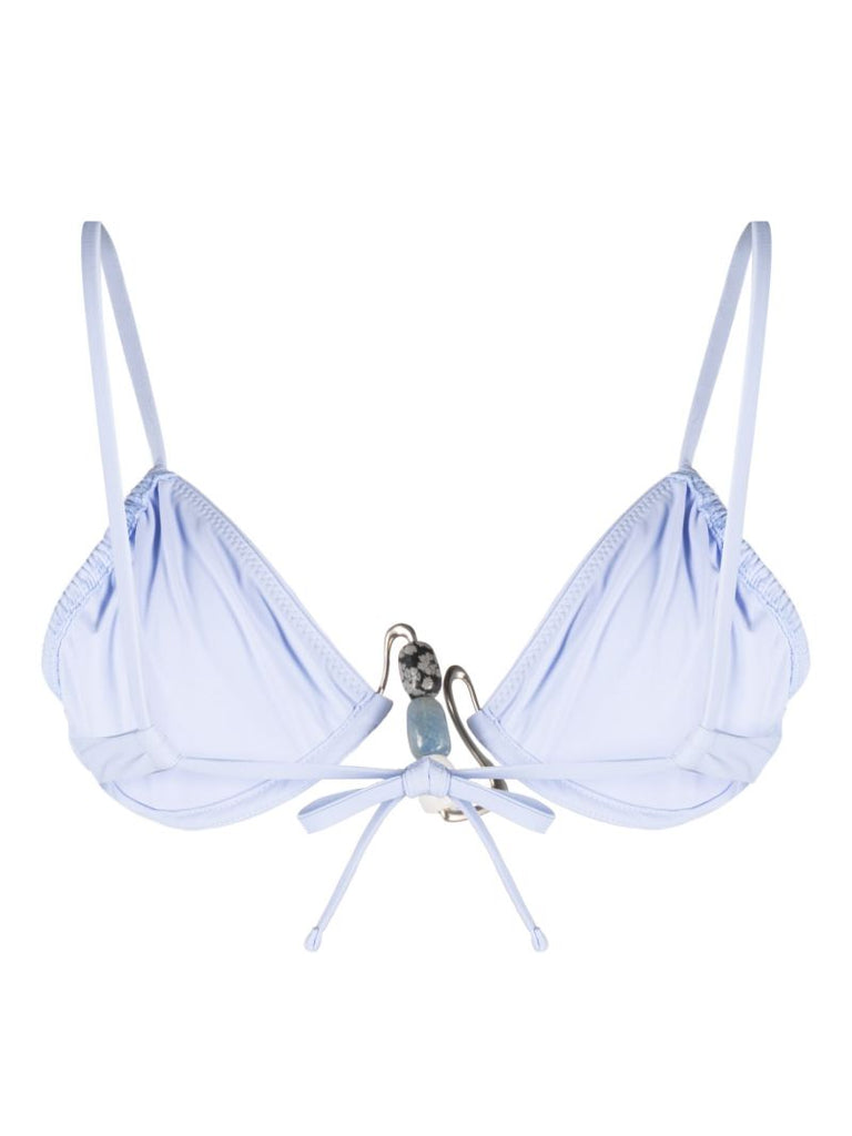 Blue Nebular Crystal Bikini Top