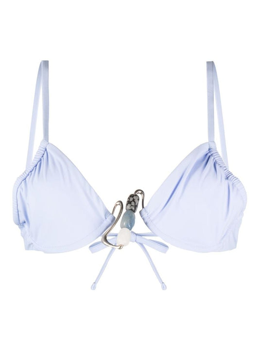 Blue Nebular Crystal Bikini Top