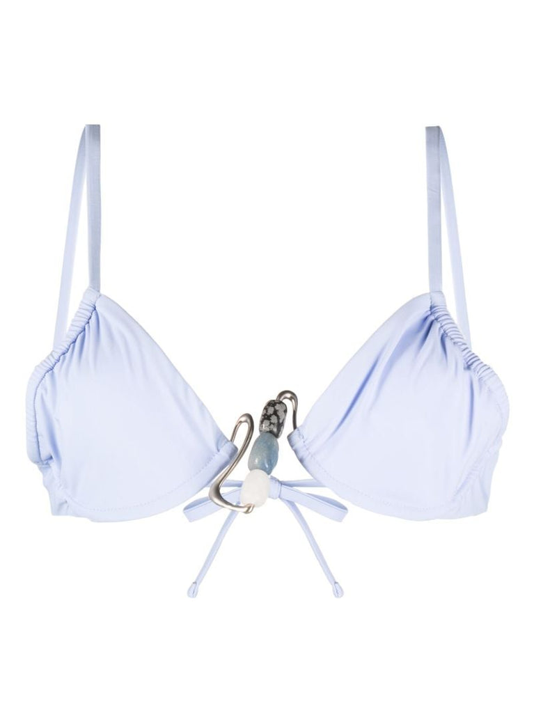 Blue Nebular Crystal Bikini Top