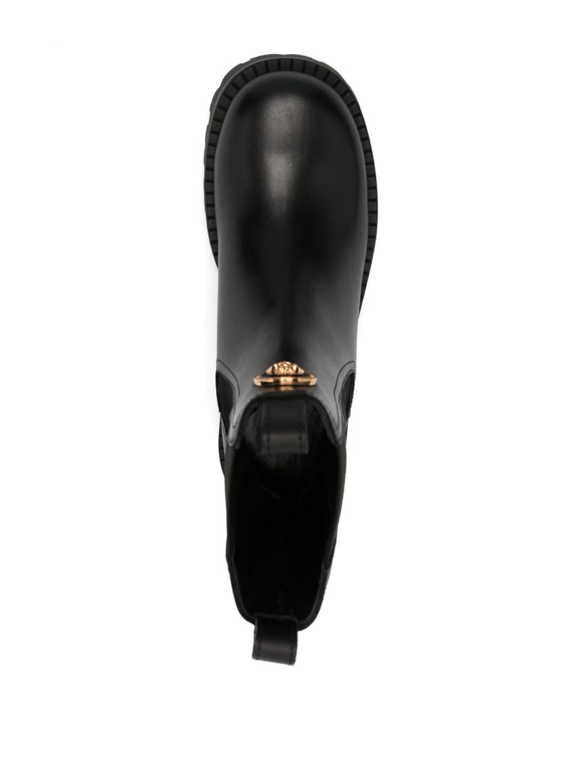 Black Vagabond Leather Chelsea Boots
