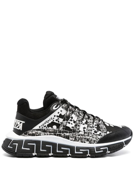 Black Trigreca Chunky Sneakers