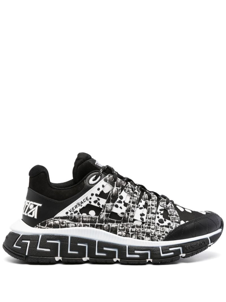 Black Trigreca Chunky Sneakers