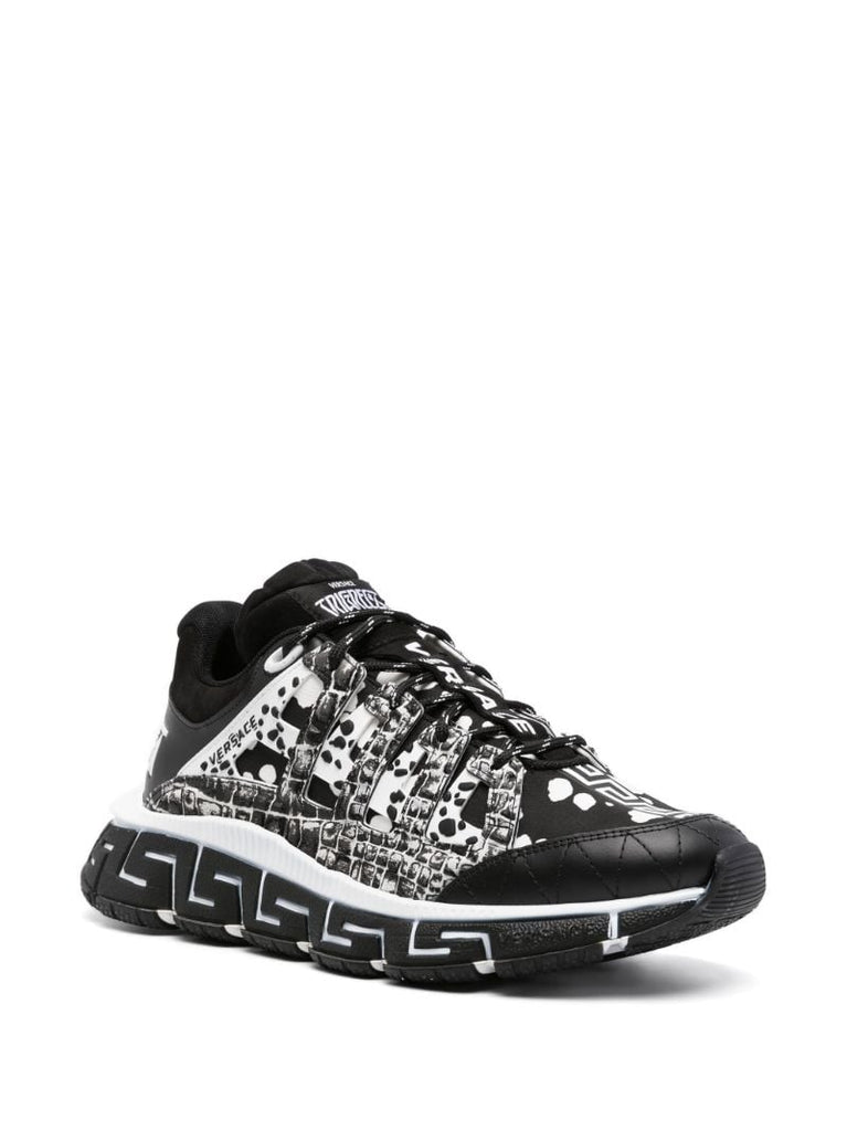 Black Trigreca Chunky Sneakers