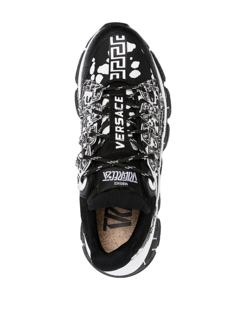 Black Trigreca Chunky Sneakers